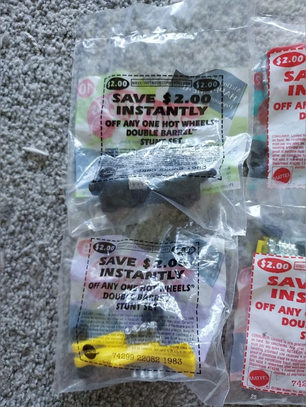 Assorted Happy Meal Collectible Toy Cars - Multicolor